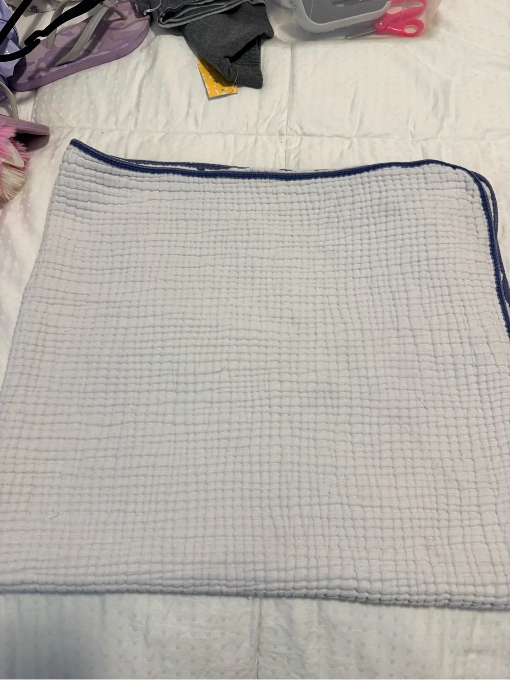 Addison Belle Airplane Print Cotton Baby Blanket
